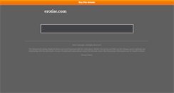 Desktop Screenshot of erotise.com